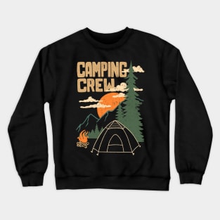 Camping Crew Crewneck Sweatshirt